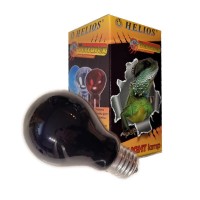 HELIOS Terrarex Blacklight Black basking lamp moonlight 40, 60, 100W