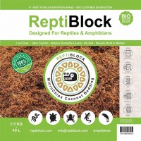 reptiblock wlokno kokosowe chips 2,5kg 40l drobny podloze