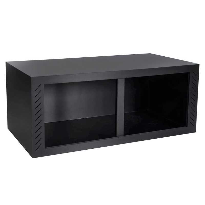 Black IMCAGES PVC Terrarium for Python Regius 120x60x50