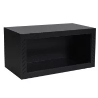 Terrarium PCV dla Gekona Lamparciego 80x40x40cm  CZARNE