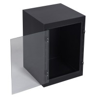 Terrarium PCV dla gekona orzęsionego 40x40x60cm