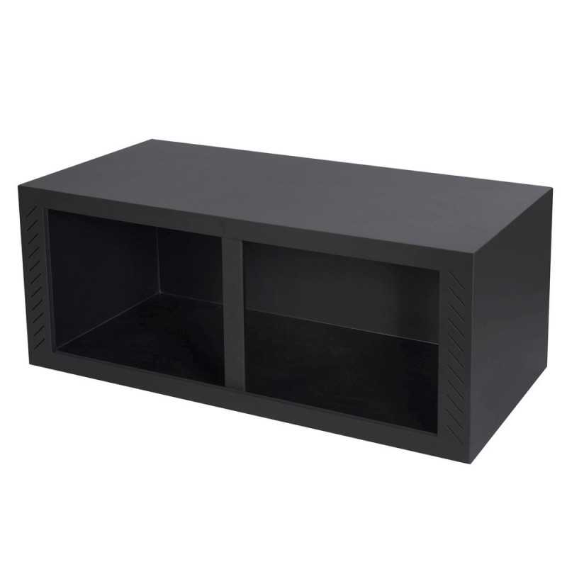 CZARNE Terrarium PCV IMCAGES 120x60x50cm dla Agamy Brodatej