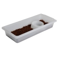 IMCAGES Reptile Tub IMC40 White 40L with Cupholder