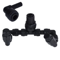 Dysza podwójna zraszająca MistKing ze złączką L 1/4"