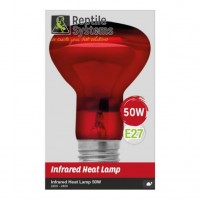 Reptile Systems Solar Basking Infrared Heat Lamp 50W, Żarówka Grzewcza podczerwień