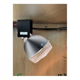 Reptile Systems Ceramic Holder for Basking Light Bulb