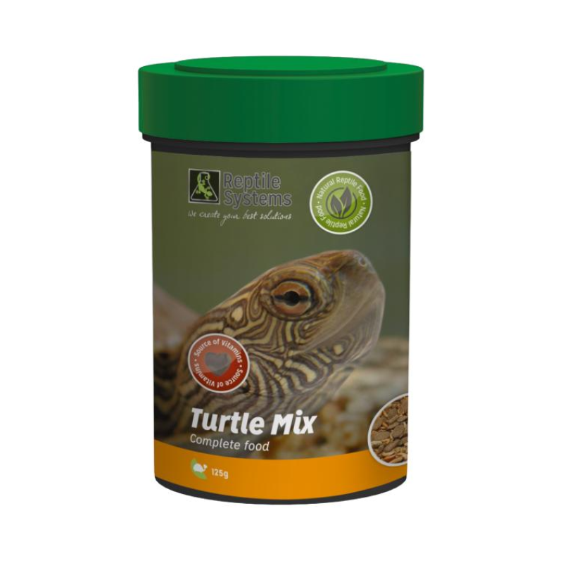 Reptile Systems - TORTOISE MIX - Pełnoporcjowa Karma dla Żółwi Wodnych 125g