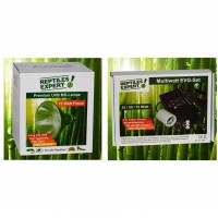 Set: Reptiles Expert Multiwatt EVG 35 / 35Mini / 50 / 70Flood / 70 Watt + REPTILES EXPERT - UVB Metahalogen 70W FLOOD Lamp