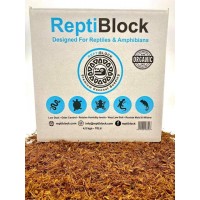 Reptiblock włókno kokosowe dla węży żółwi gekonów agamy brodatej kameleona średnie